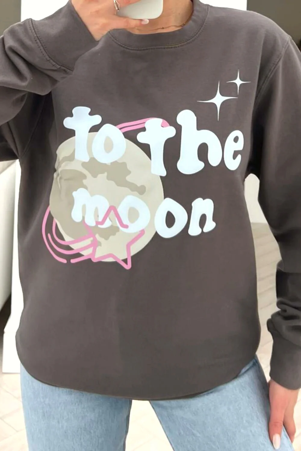 To the moon Steel printed sweater - Image 3