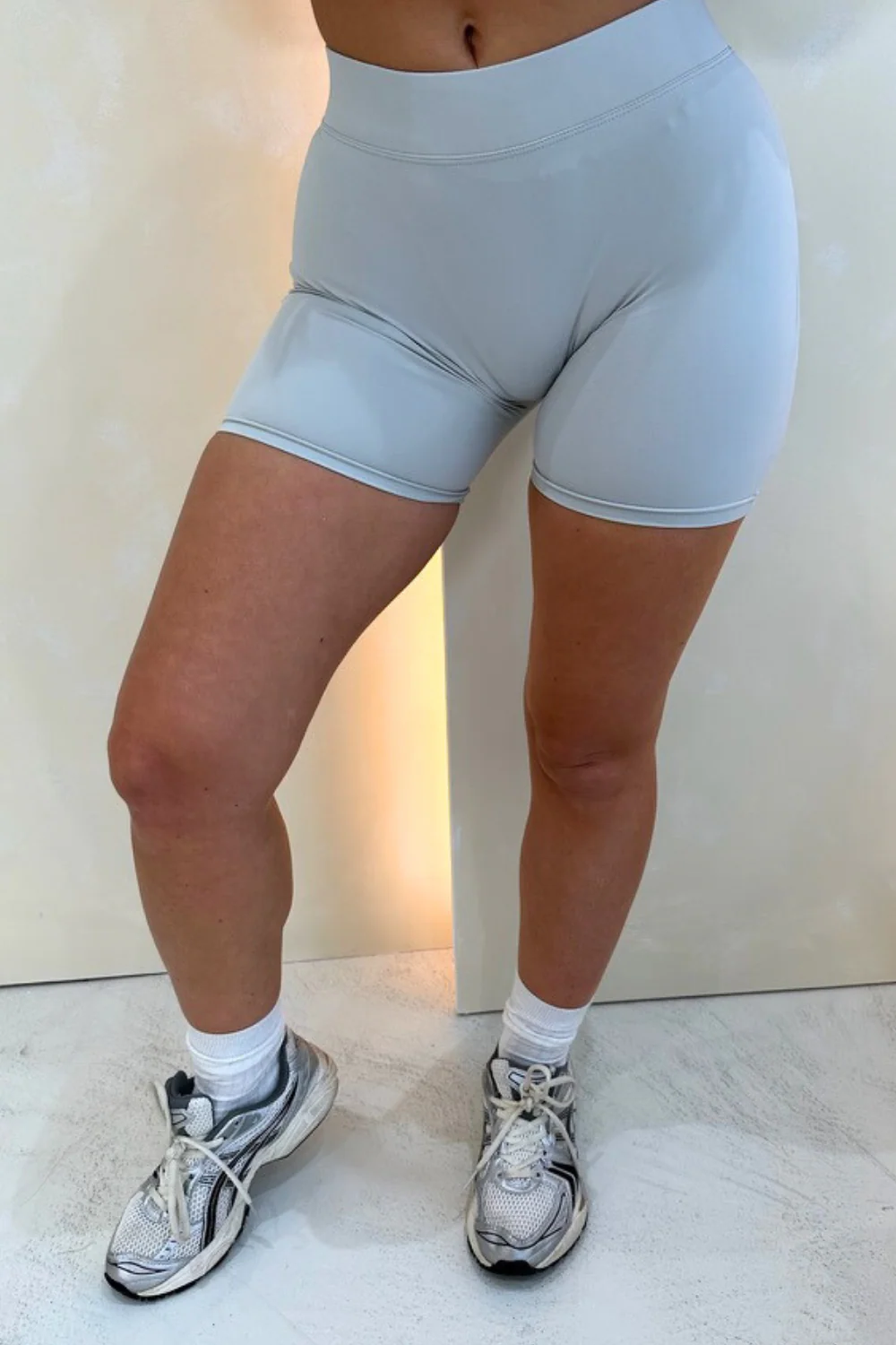 Zena grey cycling shorts - Image 5